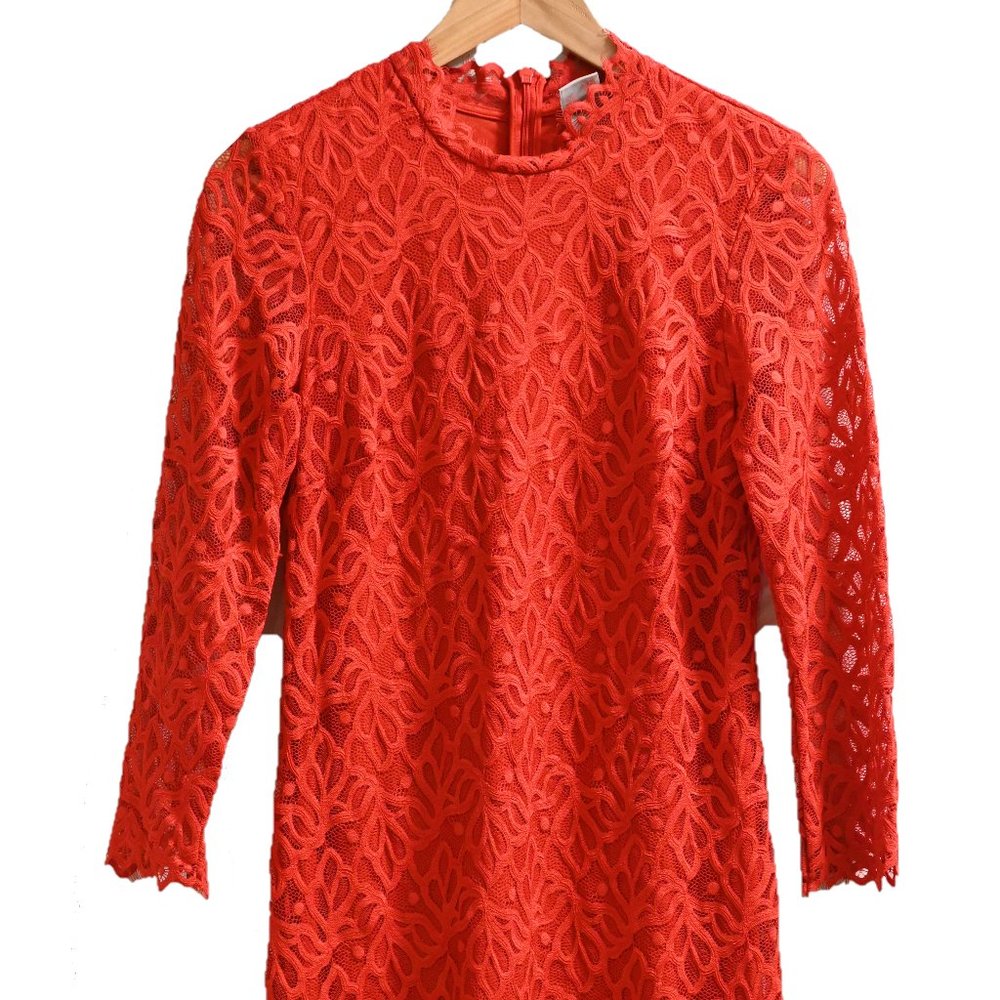 Red Laced Dress